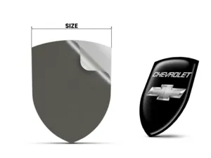 Chevrolet Adesivi Paraurti su Misura Sport Regolabili Minimali